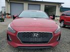 2018 Hyundai Elantra Gt Base Бордовый vin: KMHH35LE6JU024520
