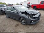 2018 Hyundai Elantra Gt   Gray vin: KMHH35LE6JU067089