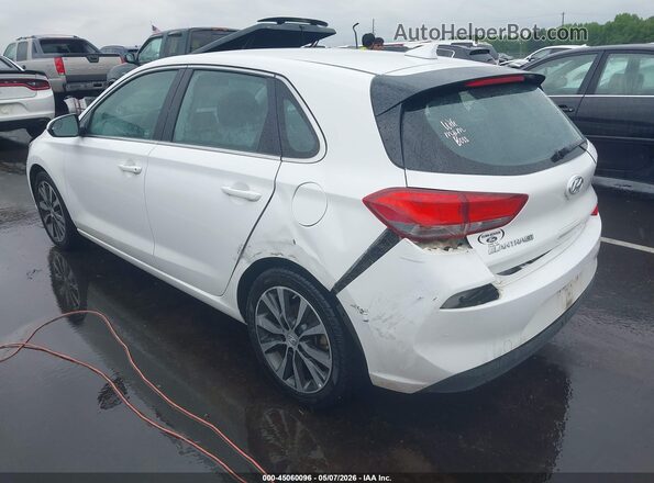 KMHH35LEXJU063630 2018 HYUNDAI ELANTRA GT Белый Задняя левая четверть