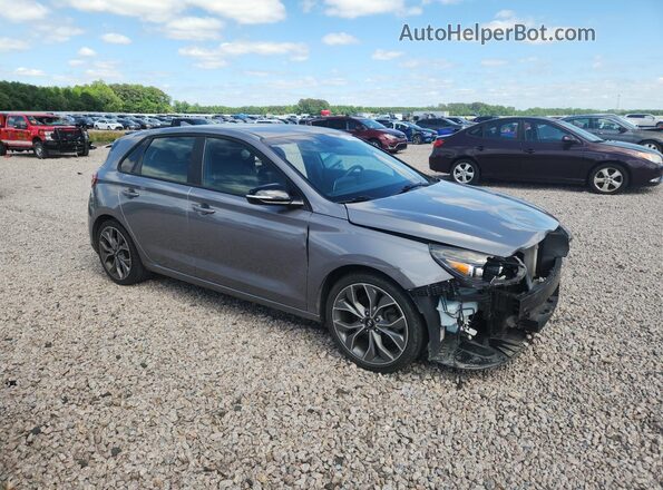 KMHH55LC0LU126696 2020 HYUNDAI ELANTRA Серебряный Передняя правая четверть