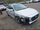 2018 Hyundai Elantra Gt Sport Серебряный vin: KMHH55LC6JU071412