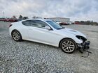 2016 Hyundai Genesis Coupe 3.8l White vin: KMHHT6KJ2GU134882