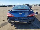 2016 Hyundai Genesis Coupe 3.8 Ultimate Blue vin: KMHHU6KJ2GU136399
