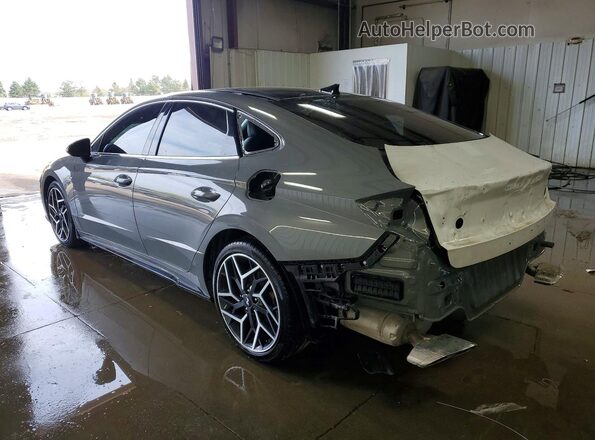 KMHL14JC1PA286998 2023 HYUNDAI SONATA Серый Задняя левая четверть