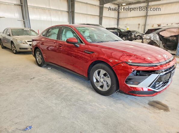 KMHL24JA0SA484170 2025 HYUNDAI SONATA Бордовый Передняя правая четверть