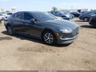 2020 Hyundai Sonata Hybrid Blue Black vin: KMHL24JJ2LA009752