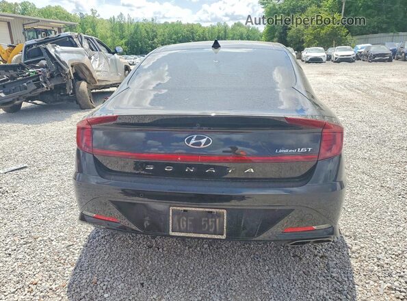 KMHL34J21NA209451 2022 HYUNDAI SONATA Черный Вид сзади
