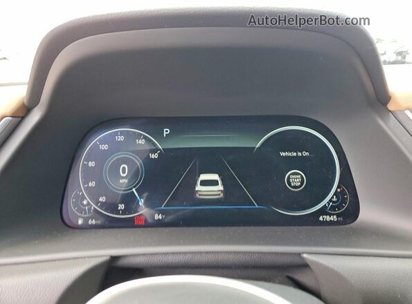 KMHL34J26PA281815 2023 HYUNDAI SONATA Угольный Вид щитка приборов