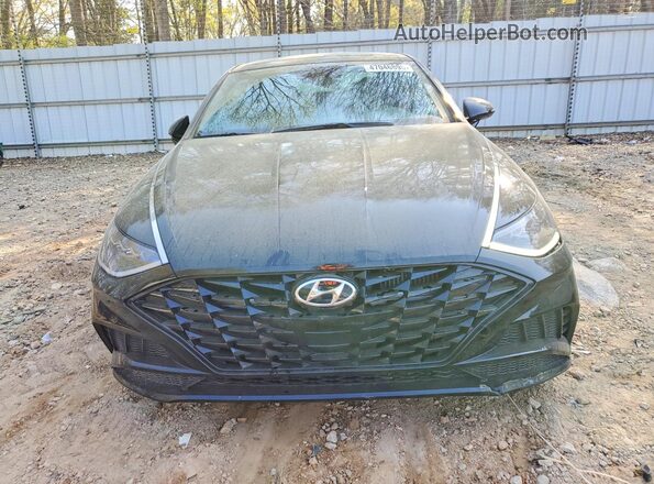 KMHL44J29PA331474 2023 HYUNDAI SONATA Черный Вид спереди
