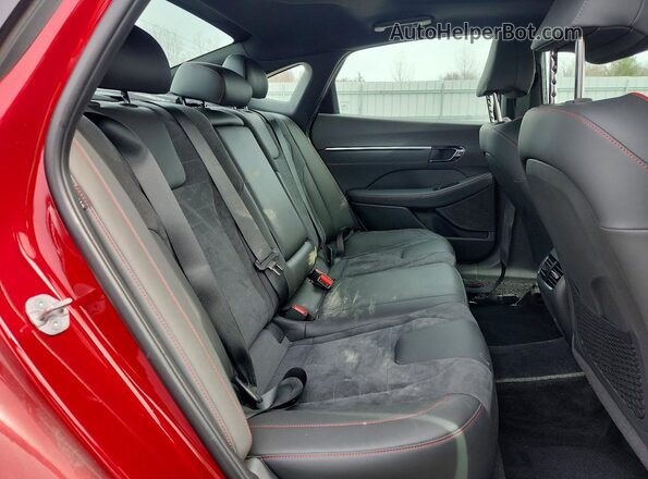 KMHL54JC2SA432175 2025 HYUNDAI SONATA Красный Вид задних сидений