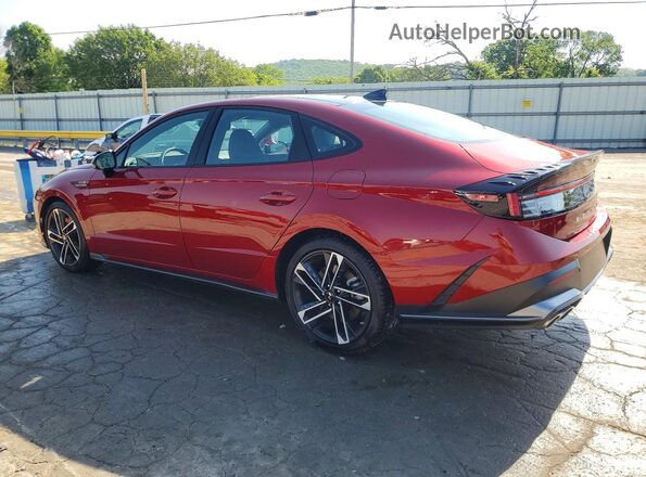 KMHL54JC3SA521074 2025 HYUNDAI SONATA Красный Задняя левая четверть
