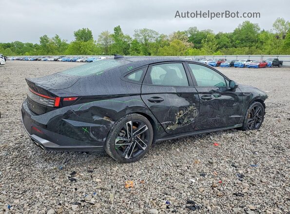 KMHL54JC6RA370015 2024 HYUNDAI SONATA Черный Задняя правая четверть