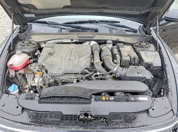 KMHL54JC6RA370015 2024 HYUNDAI SONATA Черный Вид задней части салона