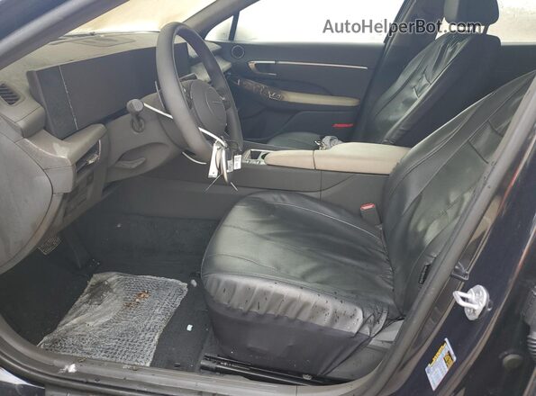 KMHL64JA9SA435232 2025 HYUNDAI SONATA Black Widok wnętrza z przodu