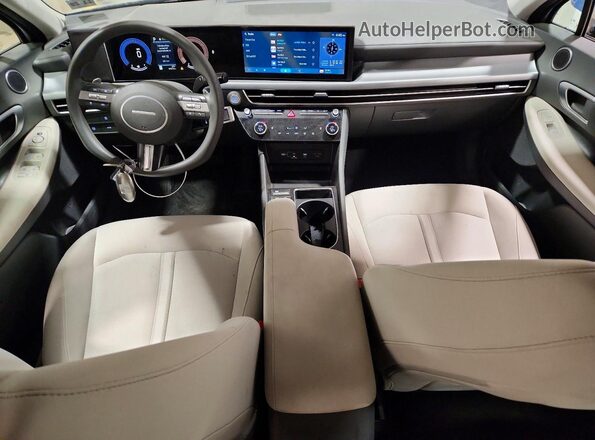 KMHL64JAXSA447566 2025 HYUNDAI SONATA Gray Vista del salpicadero