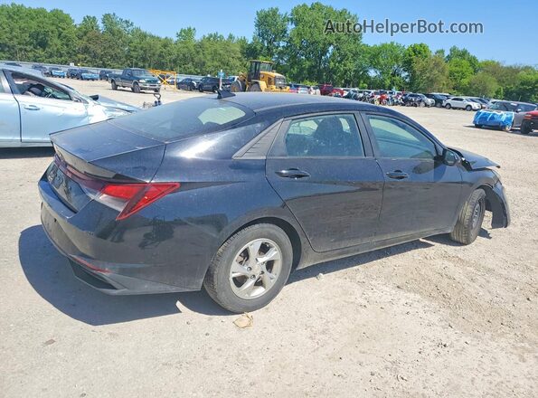 KMHLL4AG2MU173584 2021 HYUNDAI ELANTRA Черный Задняя правая четверть