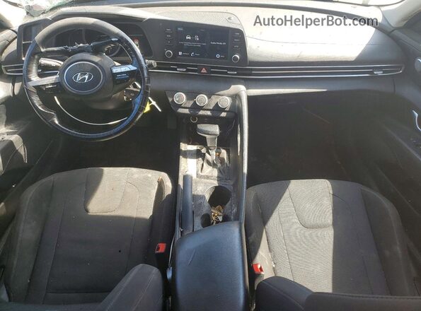 KMHLL4AG2MU173584 2021 HYUNDAI ELANTRA Черный Вид панели приборов