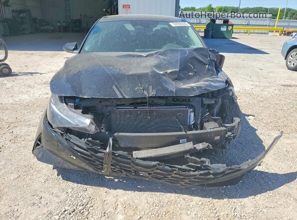 KMHLL4AG2MU173584 2021 HYUNDAI ELANTRA Черный Вид спереди