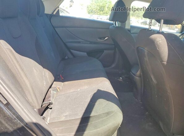 KMHLL4AG2MU173584 2021 HYUNDAI ELANTRA Черный Вид задних сидений