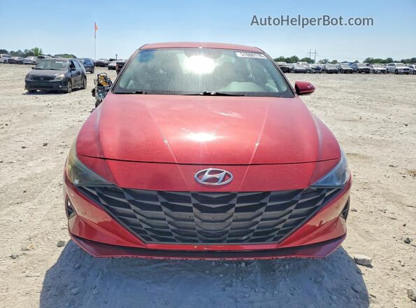 KMHLL4AG2PU388211 2023 HYUNDAI ELANTRA Red Դիմացի տեսք