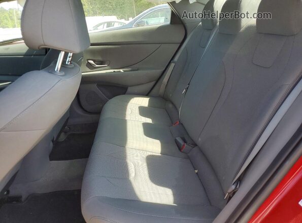 KMHLL4AG2PU388211 2023 HYUNDAI ELANTRA Red Հետևի նստատեղերի տեսք