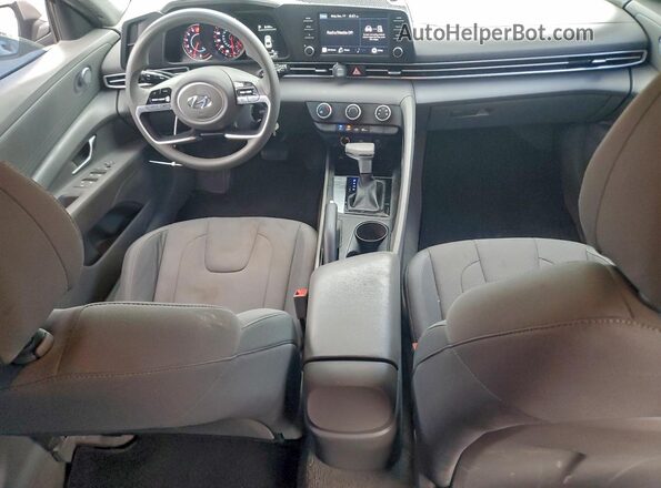 KMHLL4AG4PU547939 2023 HYUNDAI ELANTRA Gray Widok deski rozdzielczej