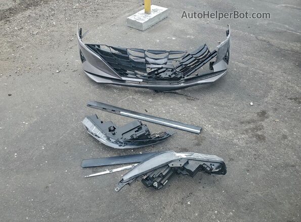 KMHLL4AG4PU547939 2023 HYUNDAI ELANTRA Gray Widok komory silnika