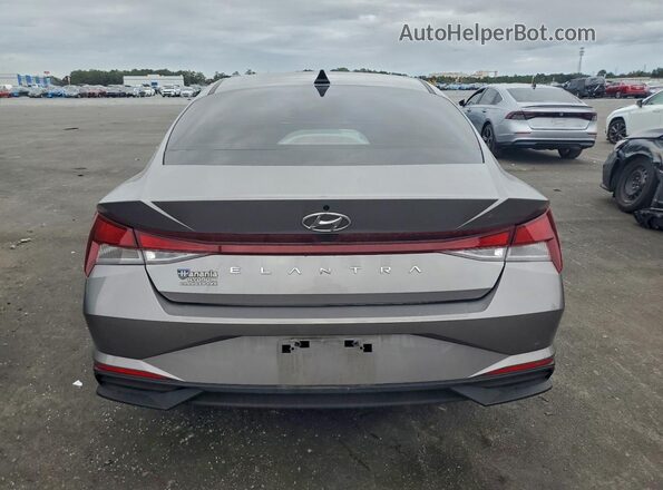 KMHLL4AG4PU547939 2023 HYUNDAI ELANTRA Gray Widok z tyłu