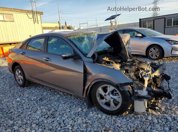 KMHLL4AGXMU147900 2021 HYUNDAI ELANTRA Gray Передня права чверть