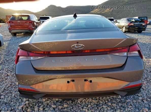 KMHLL4AGXMU147900 2021 HYUNDAI ELANTRA Gray Вид ззаду