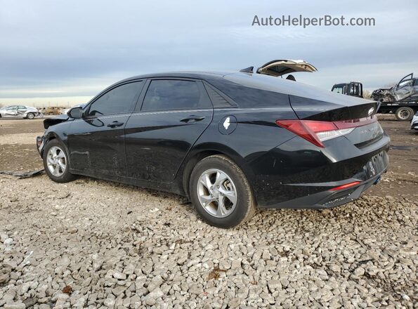 KMHLL4AGXMU161473 2021 HYUNDAI ELANTRA Black Tył lewy