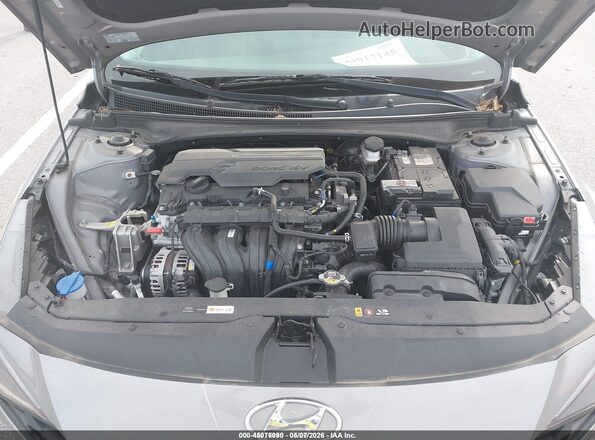 KMHLL4AGXPU550943 2023 HYUNDAI ELANTRA Серый Вид сзади