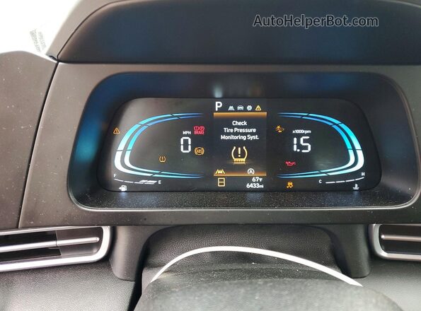 KMHLL4DG2TU116246 2026 HYUNDAI ELANTRA Black Widok zestawu wskaźników