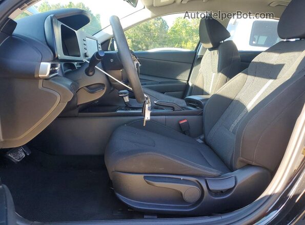 KMHLL4DG4SU912026 2025 HYUNDAI ELANTRA Черный Вид салона спереди