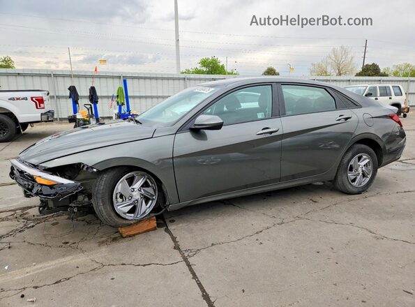 KMHLL4DG5RU744679 2024 HYUNDAI ELANTRA Gray Przód lewy