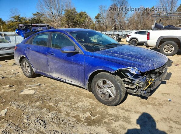 KMHLL4DG7RU825568 2024 HYUNDAI ELANTRA Синий Передняя правая четверть