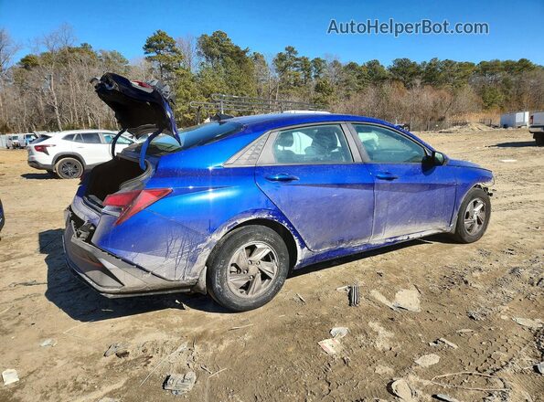 KMHLL4DG7RU825568 2024 HYUNDAI ELANTRA Синий Задняя правая четверть