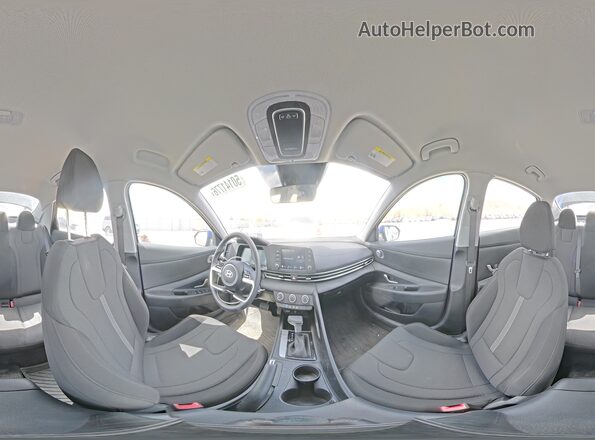 KMHLL4DG8RU685594 2024 HYUNDAI ELANTRA Синий Панорамный вид салона 360°