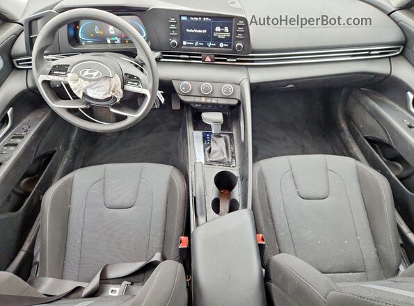 KMHLL4DG8RU792449 2024 HYUNDAI ELANTRA Серый Вид панели приборов