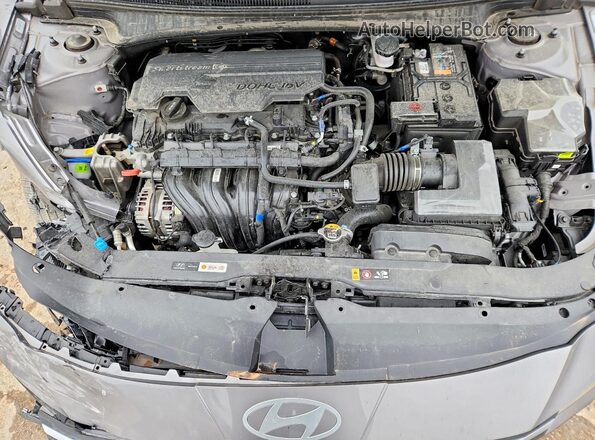 KMHLL4DG8RU792449 2024 HYUNDAI ELANTRA Серый Вид задней части салона