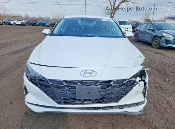 KMHLM4AG3MU166317 2021 HYUNDAI ELANTRA White Вид спереду