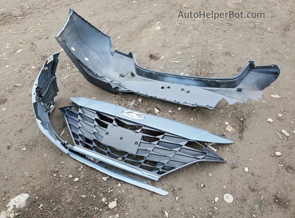 KMHLM4AJ0NU032006 2022 HYUNDAI ELANTRA Серый Вид подкапотного пространства