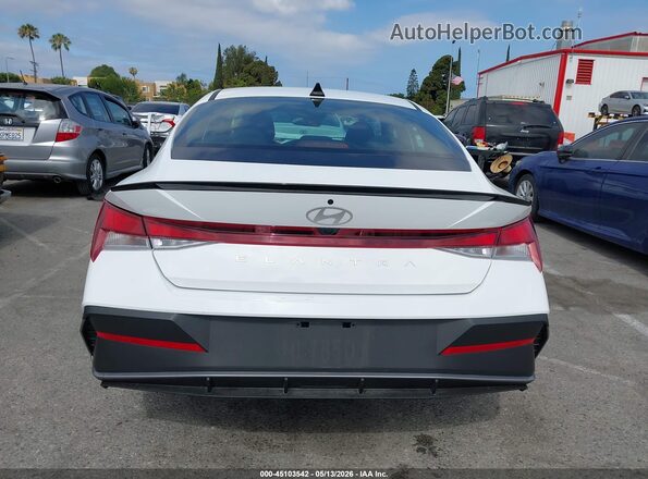KMHLM4DG2TU179344 2026 HYUNDAI ELANTRA Белый 