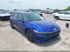 2026 Hyundai Elantra Sel Sport Синий vin: KMHLM4DGXTU158774