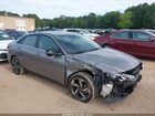 2022 Hyundai Elantra Sel Gray vin: KMHLN4AG8NU342678