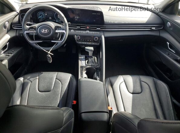 KMHLP4DG7RU769233 2024 HYUNDAI ELANTRA Серый Вид панели приборов