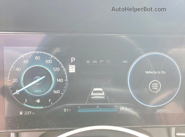 KMHLP4DG7RU769233 2024 HYUNDAI ELANTRA Серый Вид щитка приборов