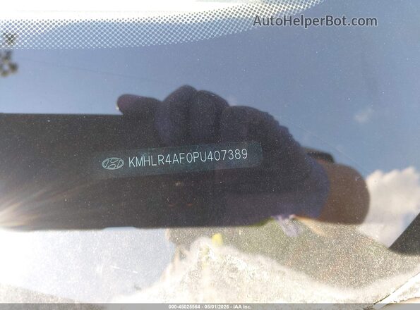 KMHLR4AF0PU407389 2023 HYUNDAI ELANTRA Серебряный Вид подкапотного пространства