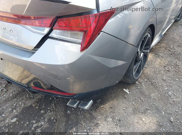 KMHLR4AF0PU407389 2023 HYUNDAI ELANTRA Серебряный 