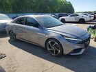 2023 Hyundai Elantra N Line Серый vin: KMHLR4AF9PU515817 2023 Hyundai Elantra N Line Серый vin: KMHLR4AF9PU515817